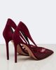 Aquazzura Aquazzura Dangerous Liaisons mesh and suede pumps - 3