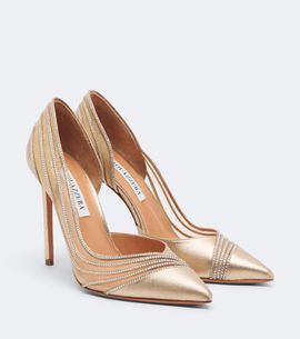 Aquazzura Aquazzura Dream Girl embellished leather pumps