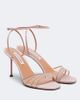 Aquazzura Aquazzura Dream Girl suede and mesh sandals - 1
