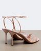 Aquazzura Aquazzura Dream Girl suede and mesh sandals - 3
