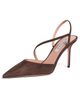 Aquazzura Aquazzura Dynasty Pumps 85mm Espresso - 1