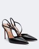 Aquazzura Aquazzura Dynasty snake-effect leather pumps - 1