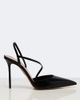 Aquazzura Aquazzura Dynasty snake-effect leather pumps - 5