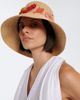 Aquazzura Aquazzura Embellished raffia bucket hat - 2