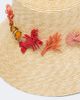 Aquazzura Aquazzura Embellished raffia bucket hat - 3