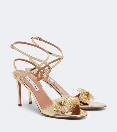 Aquazzura Aquazzura Flora Mystica embellished sandals