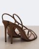 Aquazzura Aquazzura Horizon Crystal leather slingback sandals - 3