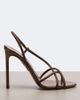Aquazzura Aquazzura Horizon Crystal leather slingback sandals - 5