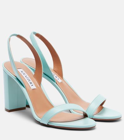 Aquazzura Aquazzura Leather slingback sandals