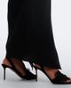 Aquazzura Aquazzura Lover lace-trimmed suede slingback sandals - 3