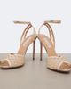 Aquazzura Aquazzura Lumiere embellished leather-trimmed sandals - 6