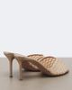 Aquazzura Aquazzura Lumiere embellished mesh mules - 4