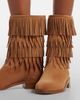 Aquazzura Aquazzura Maverick fringed suede boots - 2