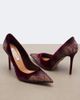 Aquazzura Aquazzura Meadow lace-trimmed velvet pumps - 6