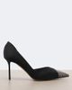 Aquazzura Aquazzura Narcisse crystal-embellished satin pumps - 5
