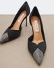 Aquazzura Aquazzura Narcisse crystal-embellished satin pumps - 6