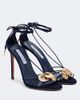 Aquazzura Aquazzura Night Stars embellished suede sandals - 1