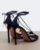 Aquazzura Aquazzura Night Stars embellished suede sandals - 3