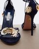 Aquazzura Aquazzura Night Stars embellished suede sandals - 6