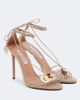 Aquazzura Aquazzura Night Stars metallic leather sandals - 1