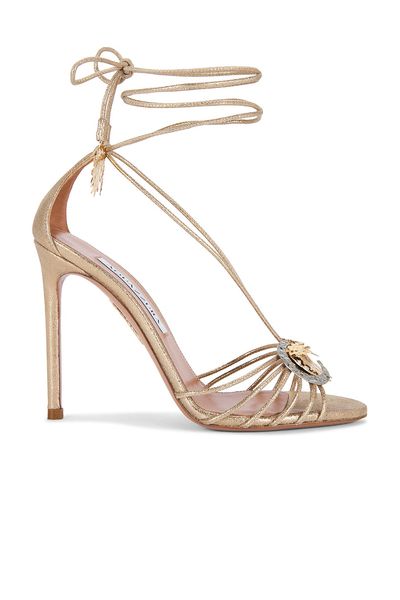 Aquazzura Aquazzura Night Stars Nappa 105 Sandal