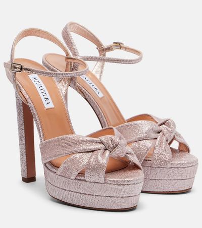 Aquazzura Aquazzura Nina 130 platform sandals
