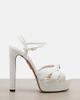 Aquazzura Aquazzura Nina leather platform sandals - 5