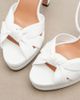Aquazzura Aquazzura Nina leather platform sandals - 6