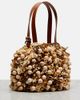 Aquazzura Aquazzura Pom Pom beaded top-handle bag - 4