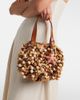 Aquazzura Aquazzura Pom Pom beaded top-handle bag - 5