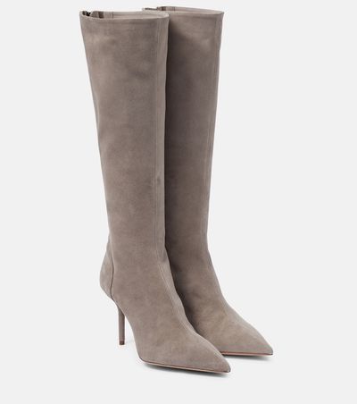 Aquazzura Aquazzura Saint Honoré 85 suede boots