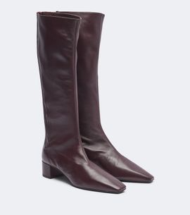 Aquazzura Aquazzura Saint Honoré leather knee-high boots