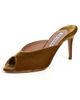 Aquazzura Aquazzura Secret Velvet Pumps 85mm Dark Gold - 1