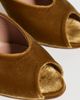 Aquazzura Aquazzura Secret Velvet Pumps 85mm Dark Gold - 6