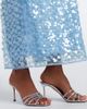 Aquazzura Aquazzura Sensation Crystal metallic leather mules - 2