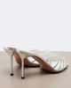 Aquazzura Aquazzura Sensation Crystal metallic leather mules - 3