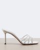 Aquazzura Aquazzura Sensation Crystal metallic leather mules - 5