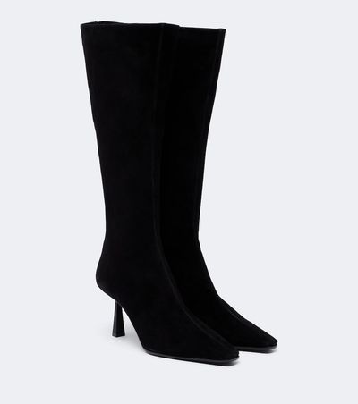 Aquazzura Aquazzura Sentier suede knee-high boots
