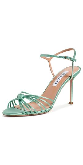 Aquazzura Aquazzura Serenity Sandals 85mm Salvia