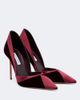 Aquazzura Aquazzura Shadow velvet and satin pumps - 1