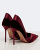 Aquazzura Aquazzura Shadow velvet and satin pumps - 4