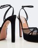 Aquazzura Aquazzura Shear suede platform sandals - 6