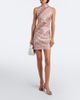 Aquazzura Aquazzura So Nude metallic leather slingback sandals - 4