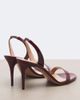 Aquazzura Aquazzura So Nude patent leather slingback sandals - 4