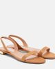 Aquazzura Aquazzura So Nude raffia sandals - 1