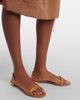 Aquazzura Aquazzura So Nude raffia sandals - 2