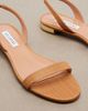 Aquazzura Aquazzura So Nude raffia sandals - 6