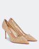 Aquazzura Aquazzura Soft Sky embellished tulle and satin pumps - 1