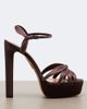 Aquazzura Aquazzura Soulmate Crystal satin platform sandals - 5