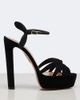 Aquazzura Aquazzura Soulmate suede platform sandals - 5